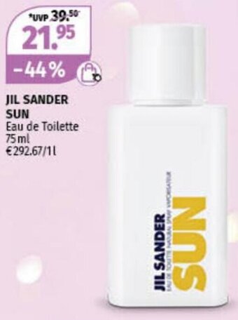 Müller JIL SANDER SUN Eau de Toilette 75 ml Angebot
