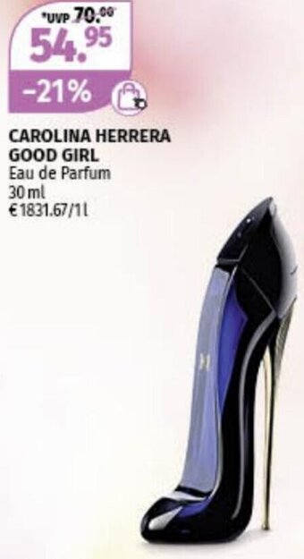 Müller CAROLINA HERRERA GOOD GIRL Eau de Parfum 30 ml Angebot