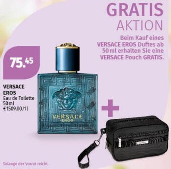 Müller VERSACE EROS Eau de Toilette 50ml Angebot