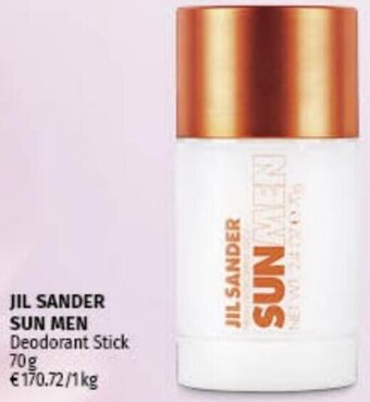 Müller JIL SANDER SUN MEN Deodorant Stick 70g Angebot