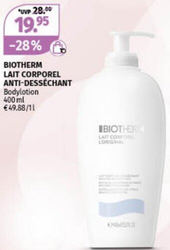 Müller BIOTHERM LAIT CORPOREL ANTI-DESSÉCHANT Bodylotion 400 ml Angebot