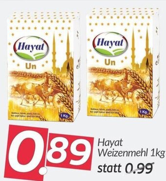 ETSAN Hayat Weizenmehl 1kg Angebot