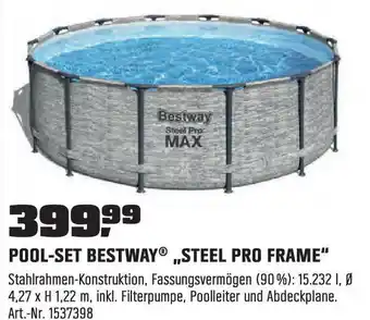 OBI POOL-SET BESTWAY® ,,STEEL PRO FRAME" Angebot