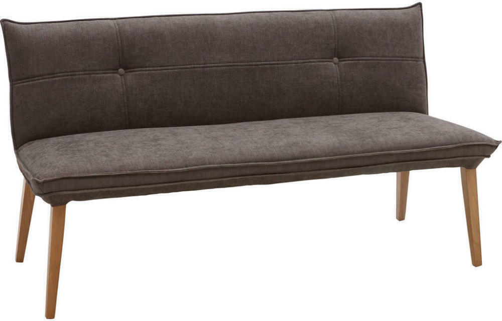 XXXLutz Sitzbank 159/85/60 cm in grau, eichefarben Angebot