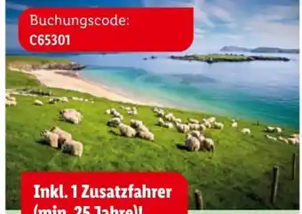 Lidl Reisen Wild atlantic way-mietwagen-rundreise in irland Angebot
