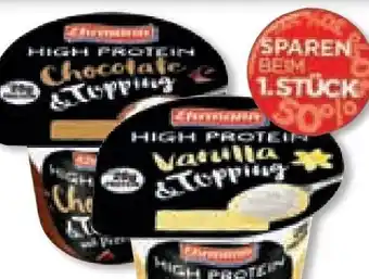 Unimarkt High protein pudding chocolate Angebot