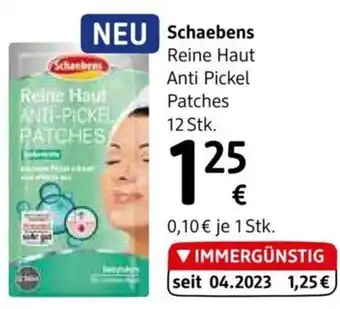 dm Schaebens Reine Haut Anti Pickel Patches 12 Stk. Angebot