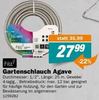 Let's Do It Baumarkt Gartenschlauch Agave Angebot