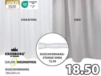 JYSK DUSCHVORHANG 180x200 cm Angebot