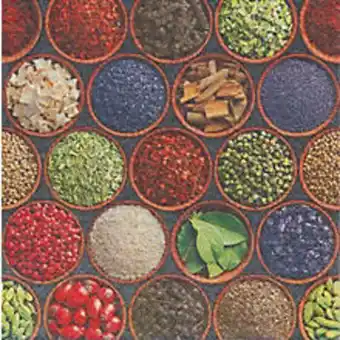 Buttinette Papierservietten gewürze, 33 x 33 cm, 20 stück Angebot