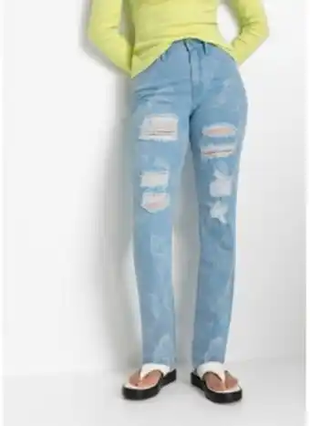 Bonprix Straight jeans mit schmetterlingsdruck Angebot