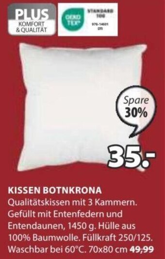 JYSK KISSEN BOTNKRONA 70x80 cm Angebot