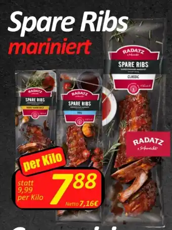 Wurstico SPARE RIBS per Kilo Angebot