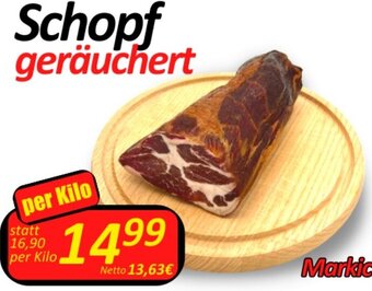 Wurstico Schopf geräuchert per Kilo Angebot