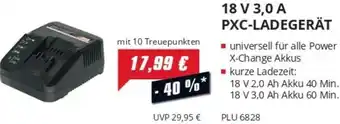 Unimarkt Einhell 18 V 3,0 A PXC-LADEGERÄT Angebot