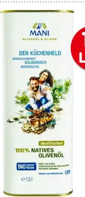 Interspar Bio-olivenöl Angebot