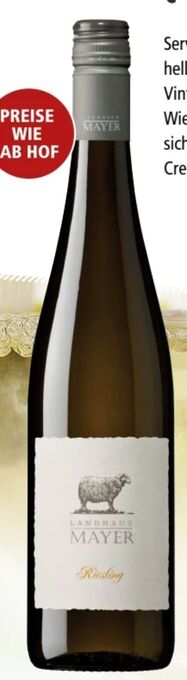 Interspar Riesling Angebot