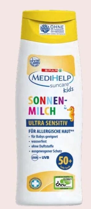 Interspar Medihelp sonnenmilch ultra sensitive Angebot
