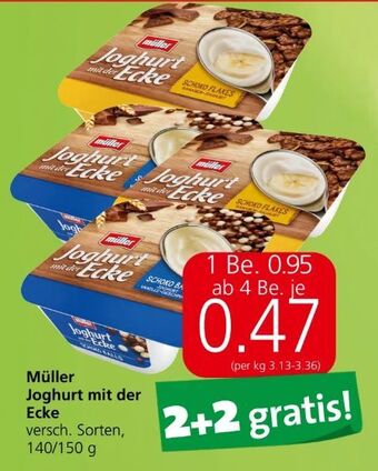 Spar Joghurt mit der ecke Angebot