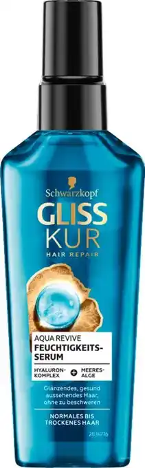 dm Gliss kur aqua revive feuchtigkeits serum Angebot