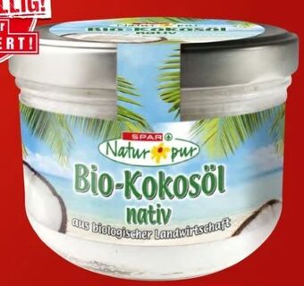 Spar Bio-kokosöl nativ Angebot