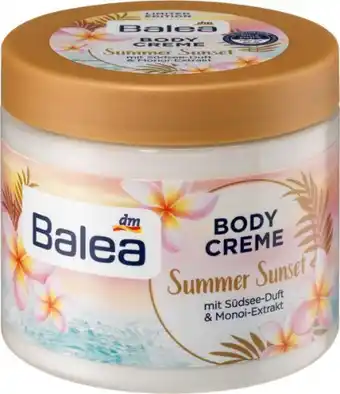 dm Body creme summer sunset Angebot