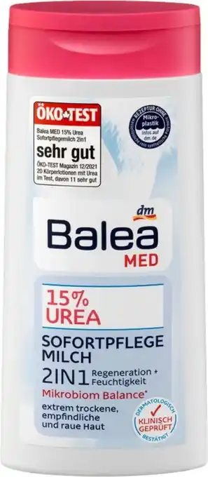 dm Med sofortpflege milch bodylotion 15% urea Angebot