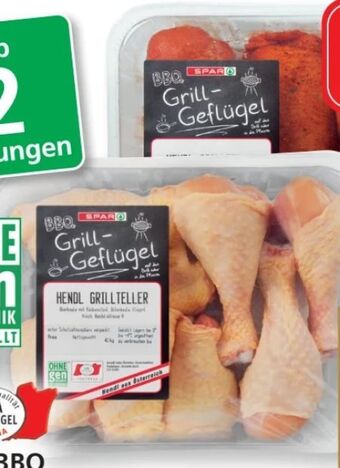 SPAR Gourmet Bbq hendl-grillteller Angebot