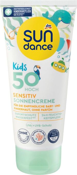 dm Kids sensitive sonnencreme lsf 50 Angebot
