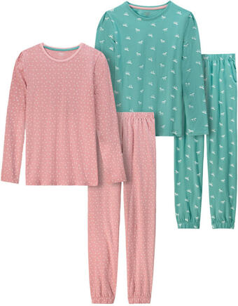 Ernsting's family 2 mädchen schlafanzüge im set Angebot