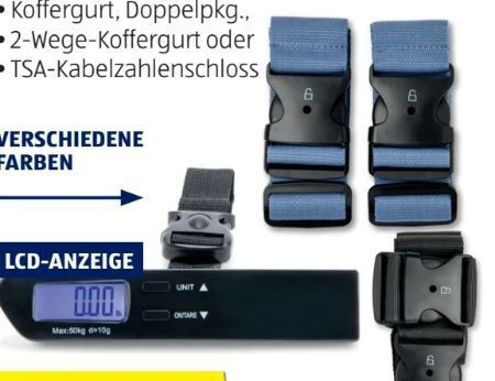Hofer Koffer-zubehör Angebot