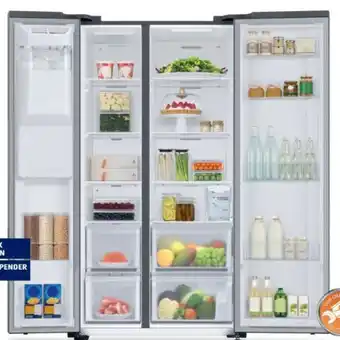 Hofer Side-by-side gefrierkombination rs67a8510s9 Angebot