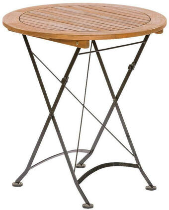 Möbelix Gartentisch klappbar l: 70 cm schlossgarten echtholz/metall Angebot