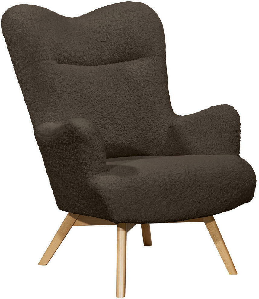 XXXLutz Sessel in teddystoff braun Angebot