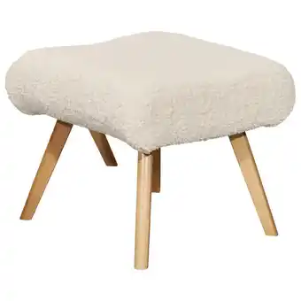 XXXLutz Hocker in textil, holzwerkstoff creme Angebot