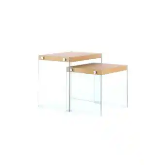 XXXLutz Beistelltischset in glas, holzwerkstoff Angebot