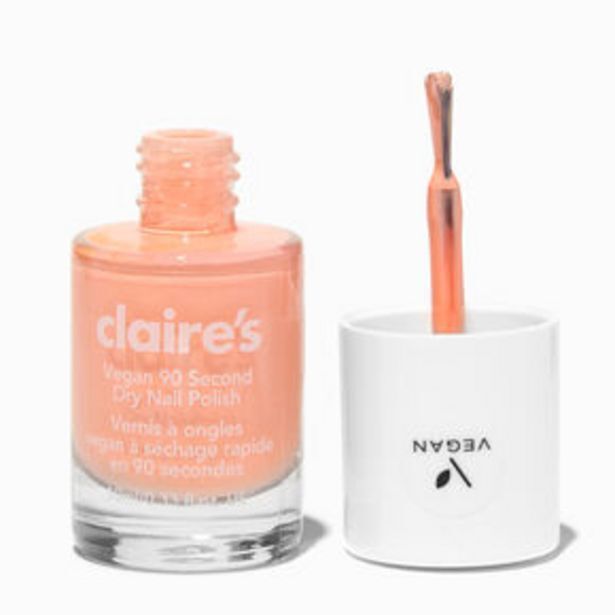 Claire's Vegan 90 second dry nail polish - candied rose Angebot