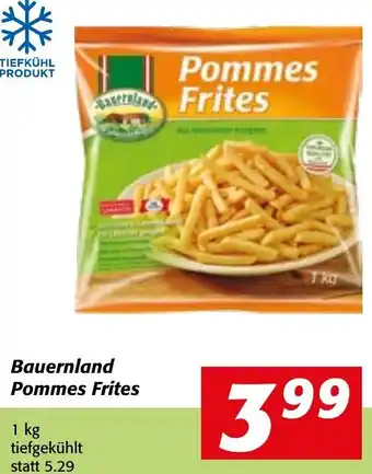 Strasser Markt Bauernland Pommes Frites 1 kg Angebot