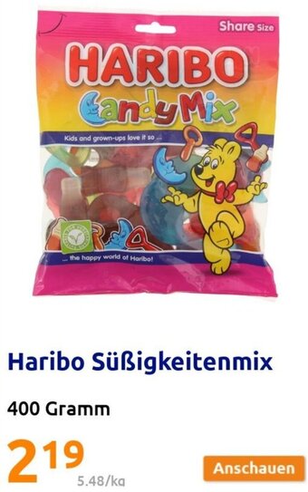 Action Haribo Süßigkeitenmix 400 Gramm Angebot