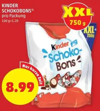 PENNY KINDER SCHOKOBONS* pro Packung Angebot