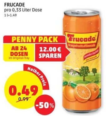 PENNY FRUCADE pro 0,33 Liter Dose Angebot