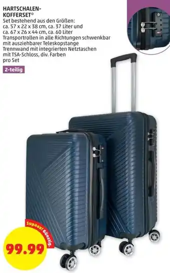 PENNY HARTSCHALEN-KOFFERSET* 2-teilig Angebot