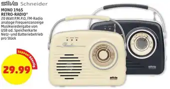 PENNY Silva Schneider MONO 1965 RETRO-RADIO* Angebot