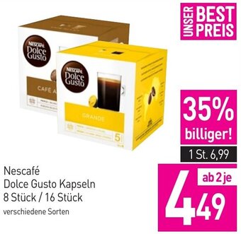 Sutterlüty Nescafé Dolce Gusto Kapseln 8 Stück /16 Stück Angebot