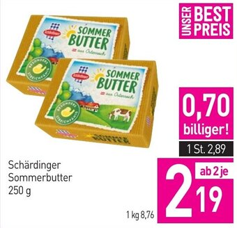 Sutterlüty Schärdinger Sommerbutter 250 g Angebot