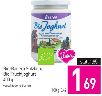 Sutterlüty Bio-Bauern Sulzberg Bio Fruchtjoghurt 400 g Angebot