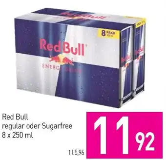 Sutterlüty Red Bull regular oder Sugarfree 8 x 250 ml Angebot