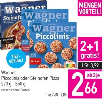 Sutterlüty Wagner Piccolinis oder Steinofen Pizza 270 g- 350 g Angebot