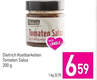 Sutterlüty Dietrich Kostbarkeiten Tomaten Salsa 200 g Angebot