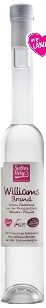 Sutterlüty 1 Sutterlüty's Williamsbrand 350 ml Angebot